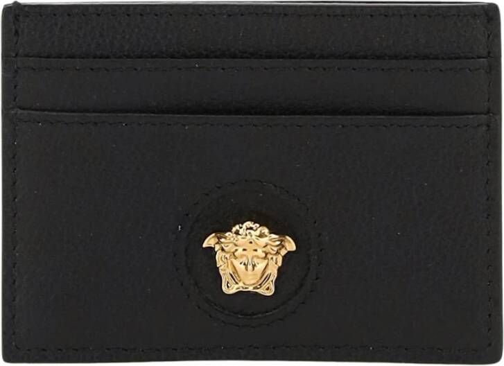 Versace Portemonnee kaarthouder Zwart Dames
