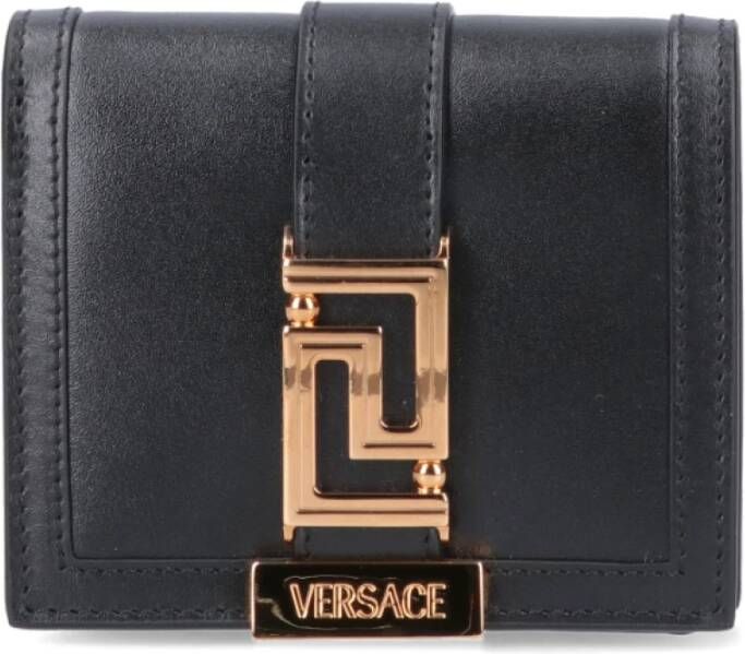 Versace Portemonnee kaarthouder Zwart Dames