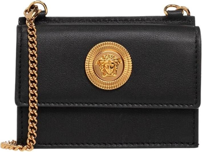 Versace Portemonnee kaarthouder Zwart Heren