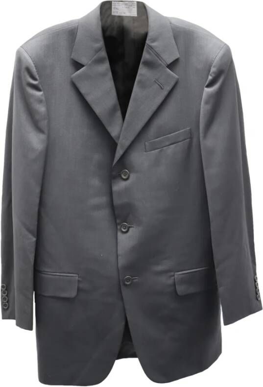 Versace Pre-owned blazer Zwart Heren