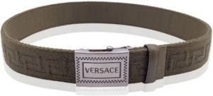 Versace Pre-owned Fabric belts Bruin Dames
