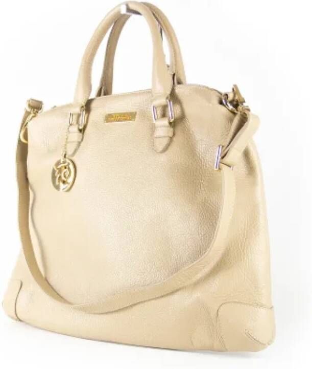 Versace Pre-owned Fabric handbags Beige Dames