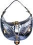 Versace Pre-owned Fabric handbags Blauw Dames - Thumbnail 1