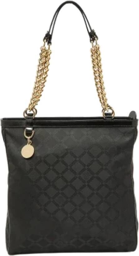 Versace Pre-owned Fabric handbags Zwart Dames
