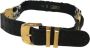 Versace Pre-owned Leather belts Zwart Dames - Thumbnail 1
