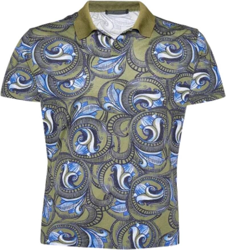 Versace Pre-owned Cotton tops Groen Dames