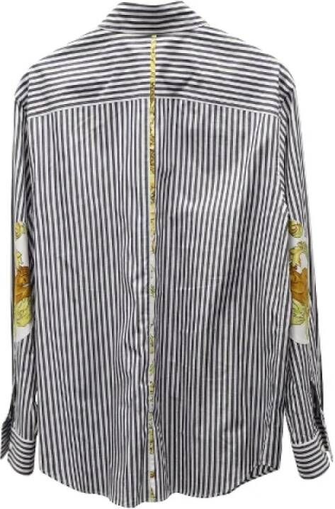 Versace Pre-owned Pre-owned Cotton tops Meerkleurig Dames