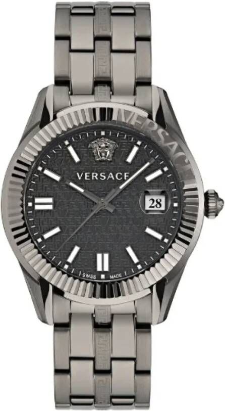 Versace Pre-owned Pre-owned Fabric watches Grijs Dames