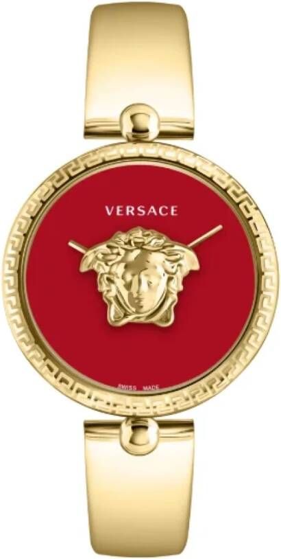 Versace Pre-owned Pre-owned Leather watches Geel Dames