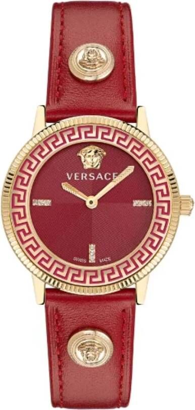 Versace Pre-owned Pre-owned Stainless Steel watches Rood Dames