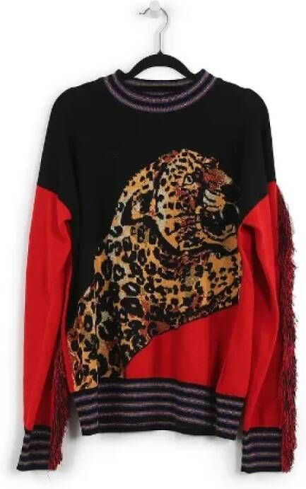 Versace Pre-owned Pre-owned Wool tops Rood Dames