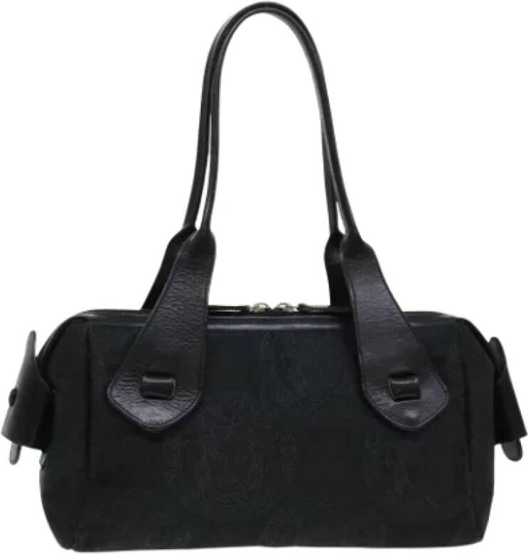 Versace Pre-owned Shoulder Bags Zwart Dames
