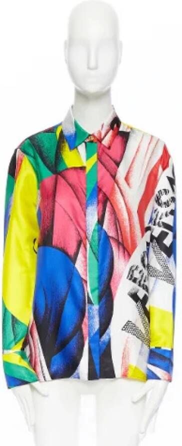 Versace Pre-owned Tweedehands shirts Meerkleurig Dames