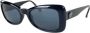 Versace Pre-owned Tweedehands zonnebril Zwart Dames - Thumbnail 1