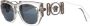 Versace Pre-owned Vintage oversized heldere zonnebril White Dames - Thumbnail 1