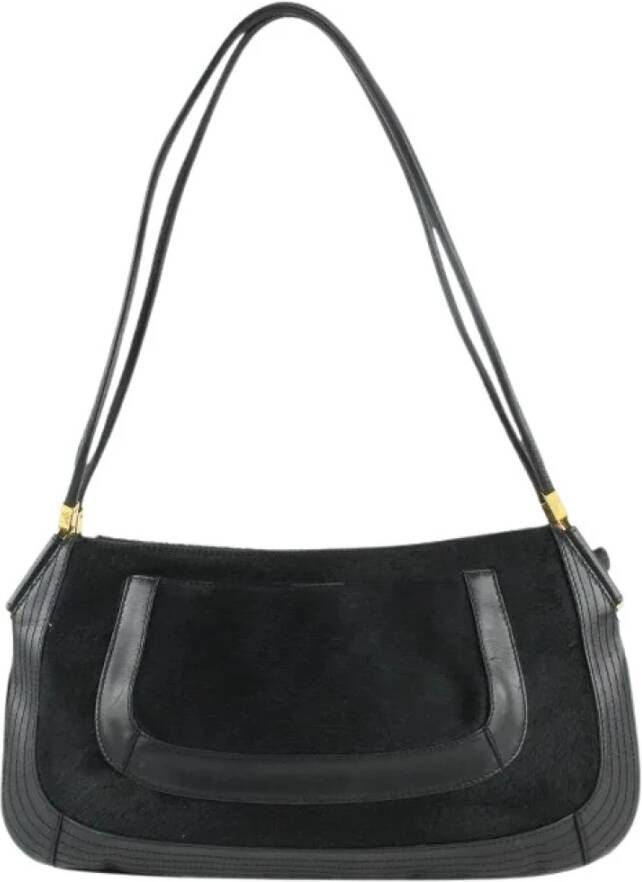 Versace Pre-owned Voldoende schoudertassen Zwart Dames