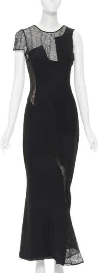 Versace Pre-owned Voldoende zijden jurken Zwart Dames