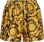 Versace Gouden Barok Zijden Boxershorts Ondergoed Yellow Dames - Thumbnail 1