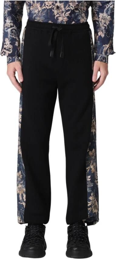 Versace Jeans Couture Cotton sweatpants Zwart Heren