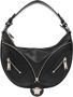 Versace Zwarte leren schoudertas met Medusa hoofd bedel Black Dames - Thumbnail 2