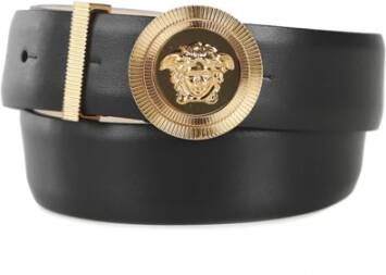Versace Belt with decorative buckle Black
