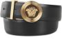 Versace Belt with decorative buckle Black - Thumbnail 1
