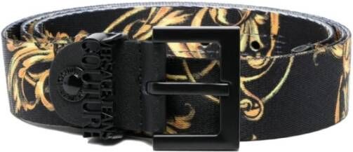 Versace Jeans Couture Belt with logo Zwart Heren