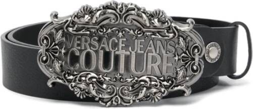 Versace Jeans Couture Kalfelijke riemdikte Zwart
