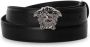 Versace The Medusa Leather Belt Zwart Heren - Thumbnail 3