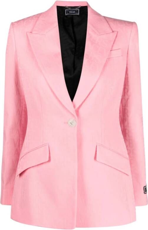 Versace Blazer uit de 'La Vacanza'-collectie Pink Dames