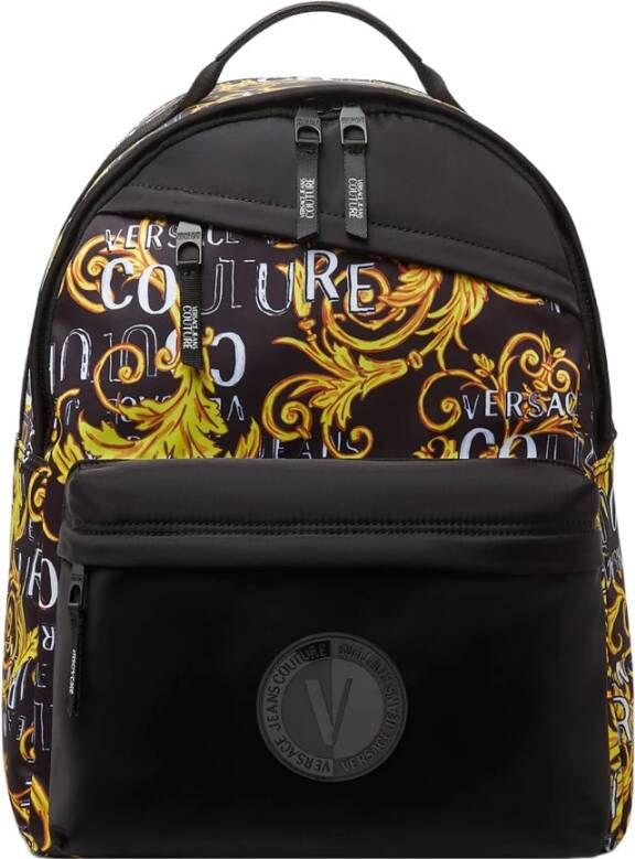 Versace Jeans Couture Backpack with logo Zwart Heren