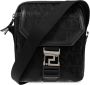 Versace Allover 'neo nylon' crossbody tas Black Heren - Thumbnail 3