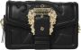 Versace Jeans Couture Zwarte schoudertas met logo sterren en gouden ketting Black Dames - Thumbnail 1
