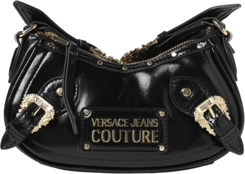 Versace Jeans Couture Hobo bags Small Hobo Shoulder in zwart