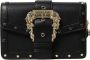 Versace Jeans Couture Stijlvolle zwarte schoudertas met barokgesp Black Dames - Thumbnail 7