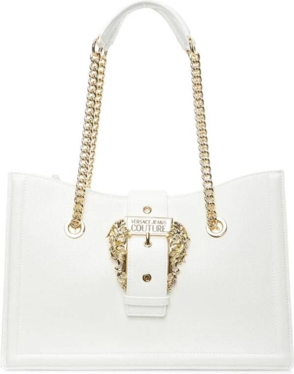 Versace Jeans Couture Stijlvolle Couture Tas White Dames