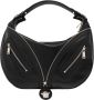 Versace Schoudertassen Small Repeat Shoulder Bag With Medusa Head In Blac in zwart - Thumbnail 1