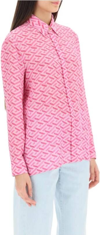 Versace Shirt Roze Dames