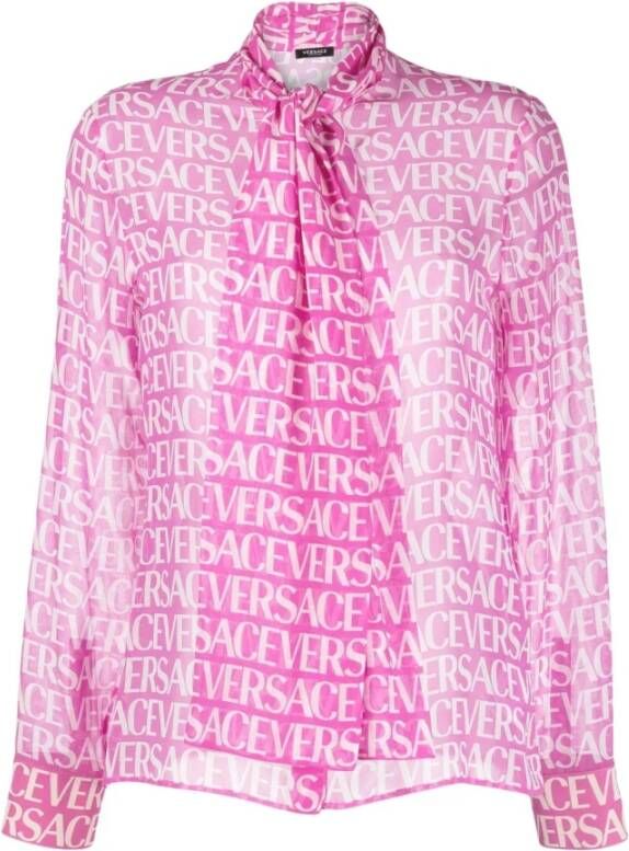 Versace Shirts Roze Dames