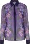 Versace Bedrukte zijden shirt Multicolor Dames - Thumbnail 1