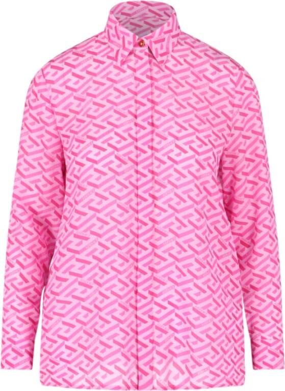 Versace Shirts Roze Dames