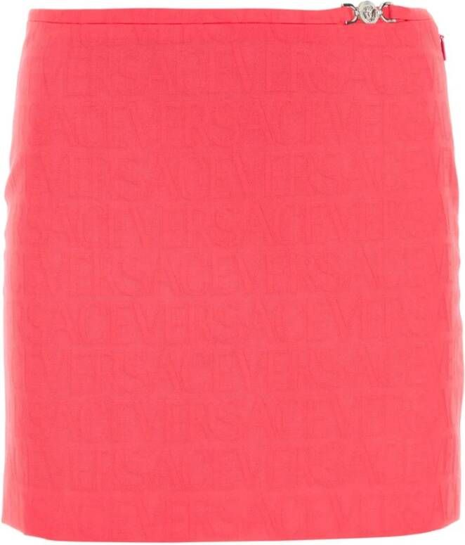 Versace Short Skirts Roze Dames