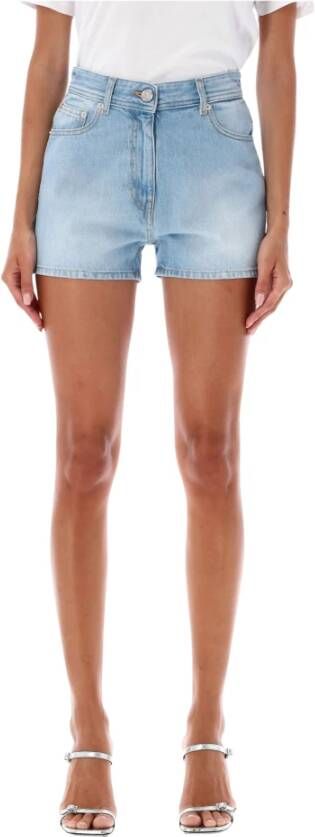 Versace Shorts Blauw Dames