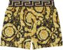 Versace Zijden Boxershorts Zwart Yellow Heren - Thumbnail 9