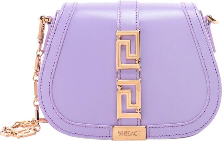 Versace Shoulder Bags Purple Dames