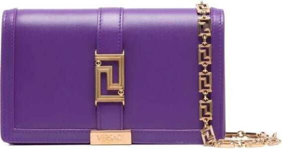 Versace Shoulder Bags Paars Dames