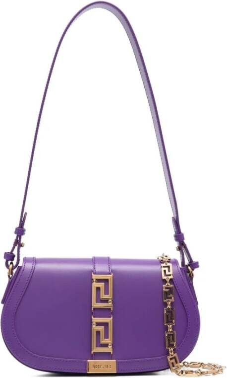 Versace Shoulder Bags Purple Dames