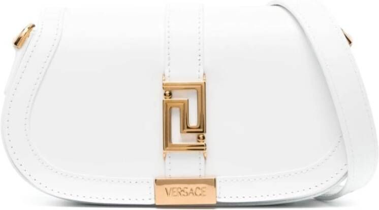 Versace Greca Goddess Mini schoudertas White Dames