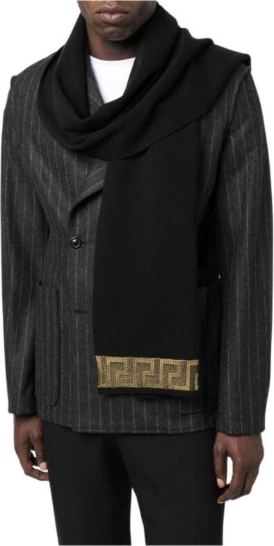 Versace Sjaal Zwart Heren