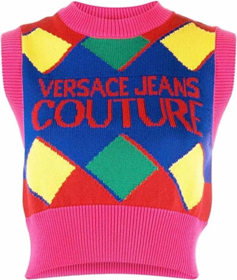 Versace Sleeveless Knitwear Meerkleurig Dames